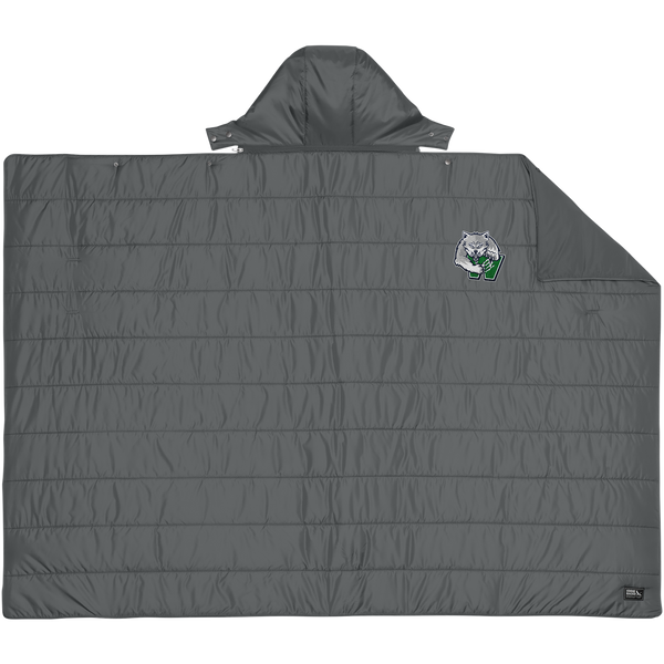 Woodbridge Wolfpack Eddie Bauer Puffy Camp Poncho